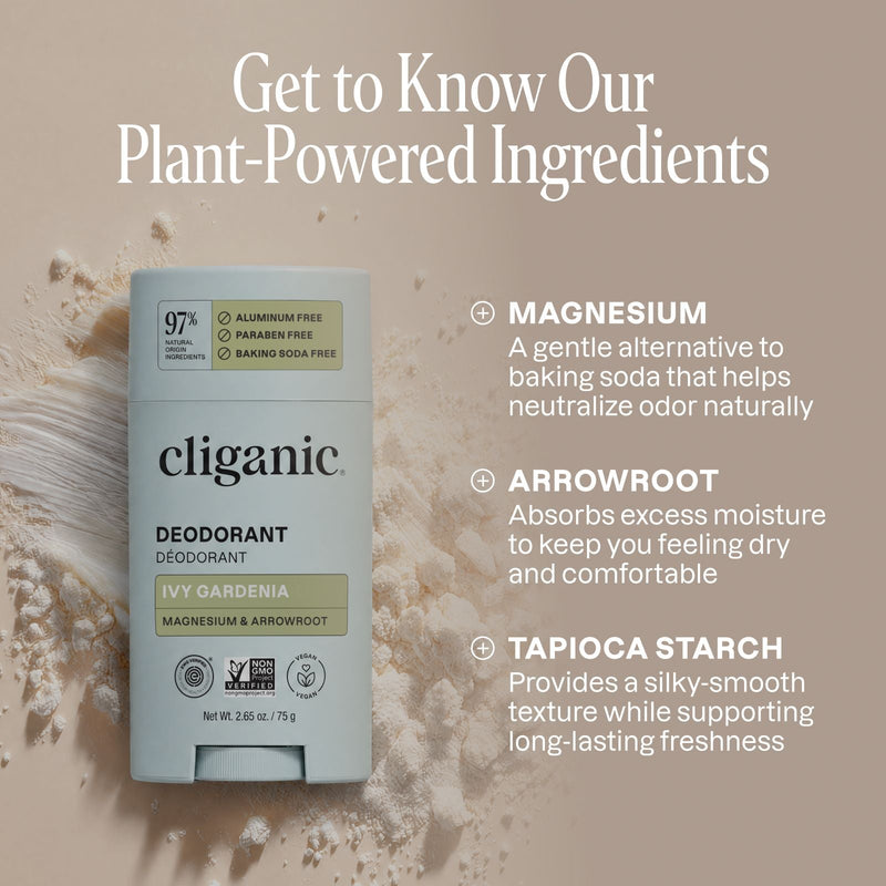 Deodorant - Ivy Gardenia - Cliganic