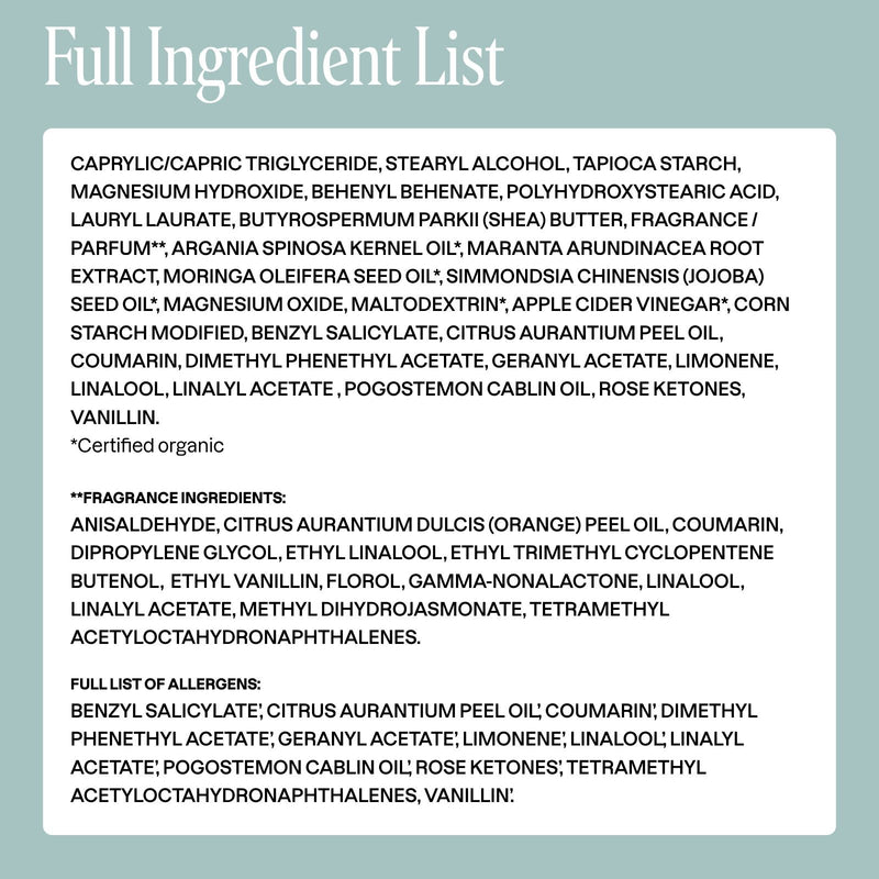 Deodorant - Vanilla Orchid - Cliganic