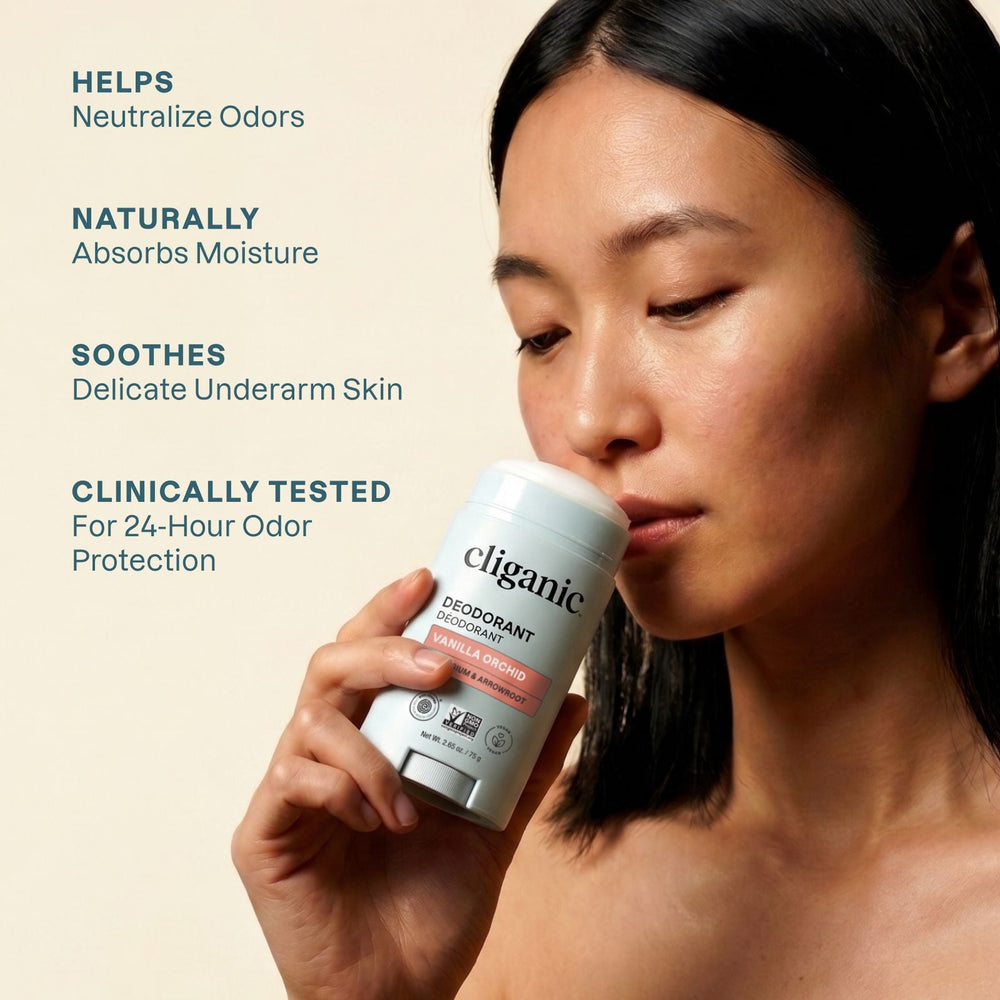 Deodorant - Vanilla Orchid - Cliganic