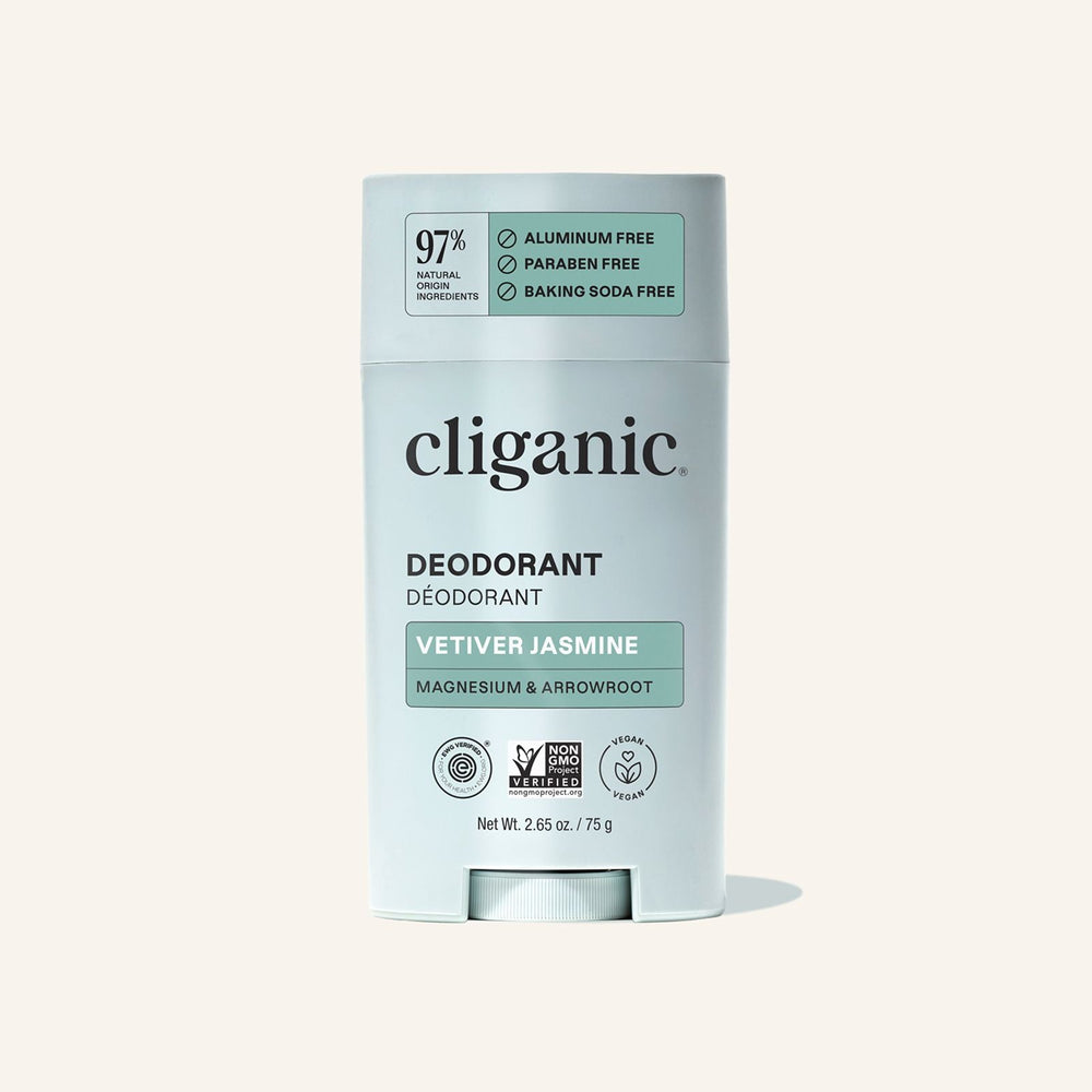 Deodorant - Vetiver Jasmine - Cliganic