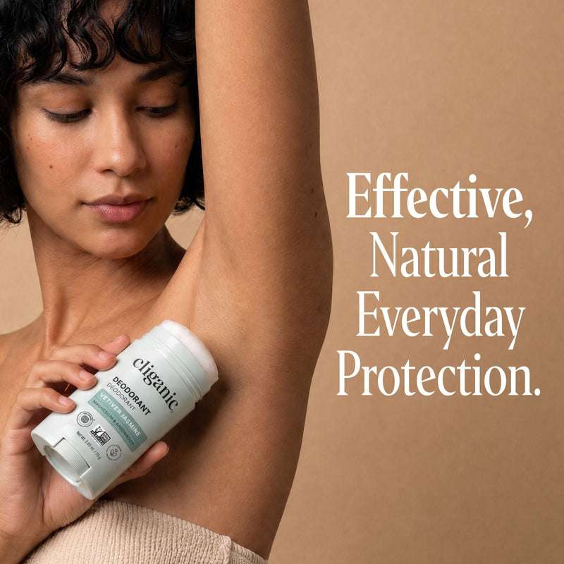 Deodorant - Vetiver Jasmine - Cliganic