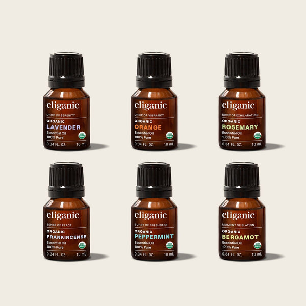 Essential Oil Core Collection | 6-Piece Set - Cliganic