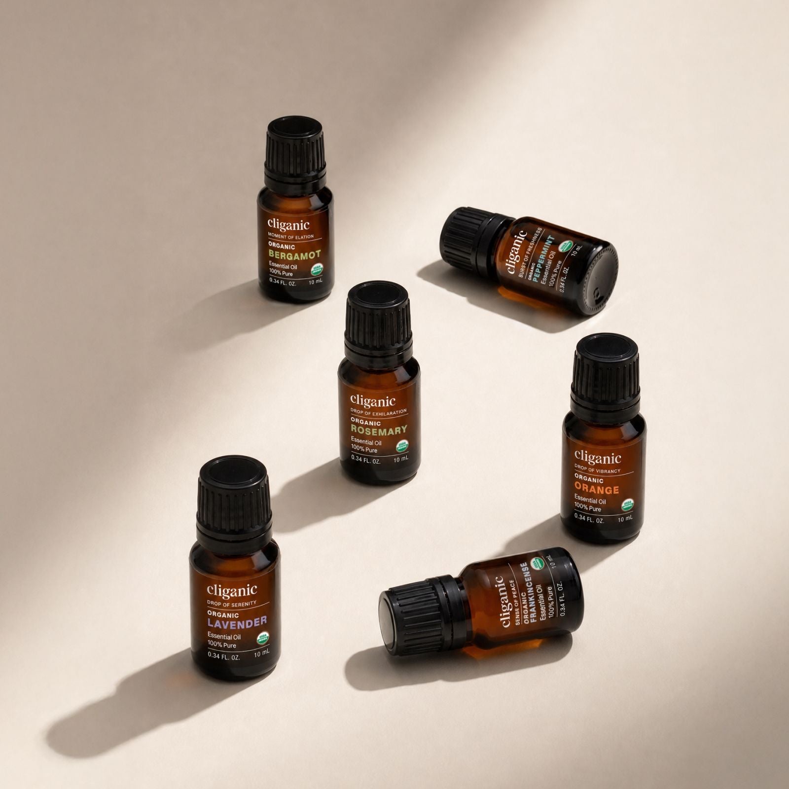 Essential Oil Core Collection | 6-Piece Set - Cliganic