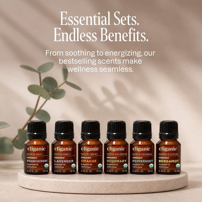 Essential Oil Core Collection - Cliganic Essential Oil Singles