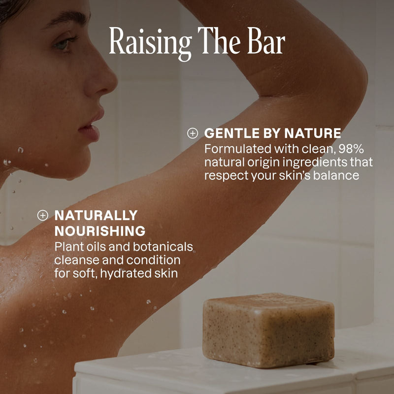Exfoliating Scrub Bar Soap - Cypress Neroli - Cliganic
