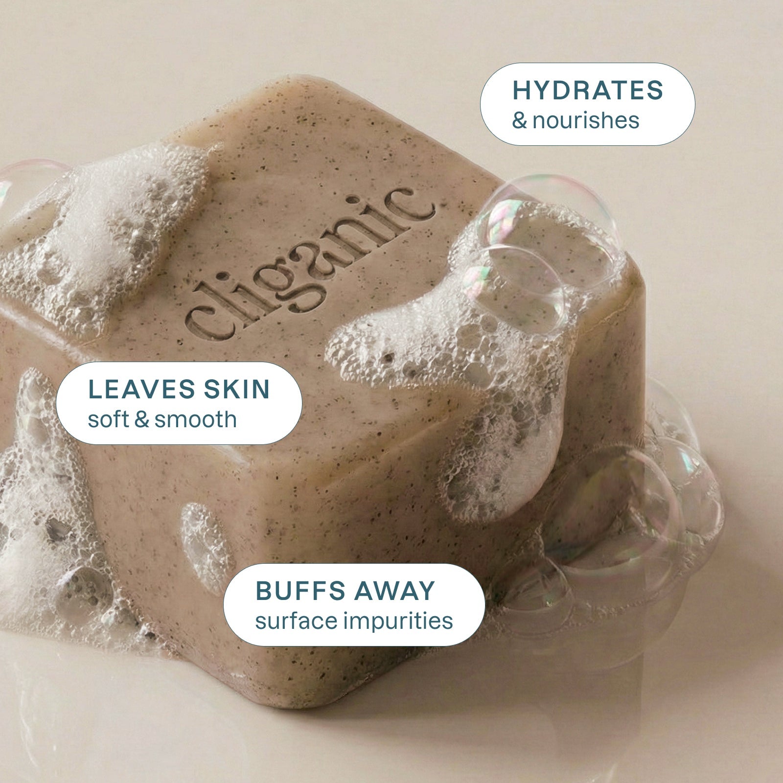 Exfoliating Bar Soap - Cypress Neroli, 2-Pack | Cliganic