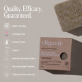 Exfoliating Scrub Bar Soap - Violet Wood - Cliganic