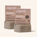 Exfoliating Scrub Bar Soap - Violet Wood - Cliganic Beauty
