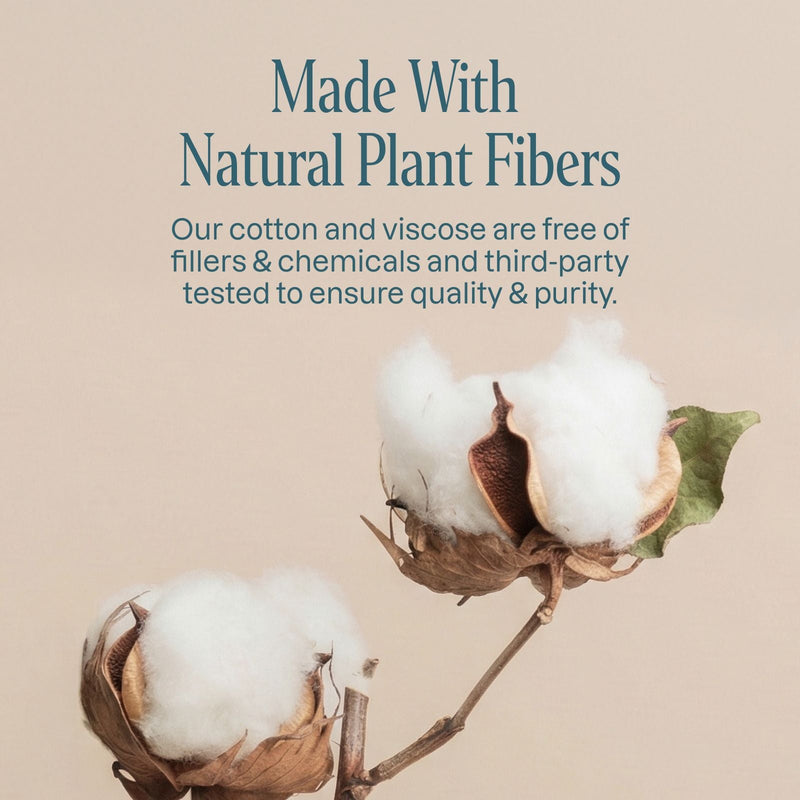 Extra Large Face Pads - Cliganic Cotton Products