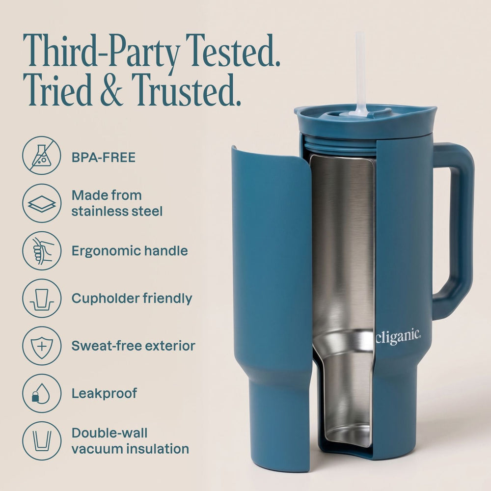 Insulated Tumbler Cup 40 oz - Cliganic Merchandise