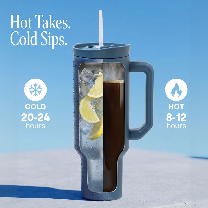 Insulated Tumbler Cup 40 oz - Cliganic Merchandise