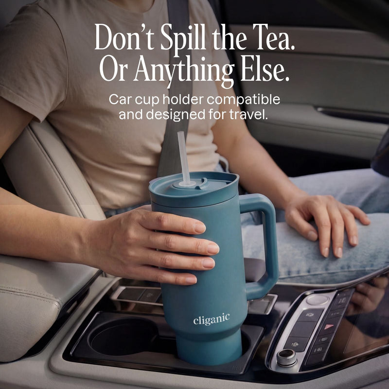 Insulated Tumbler Cup 40 oz - Cliganic Merchandise