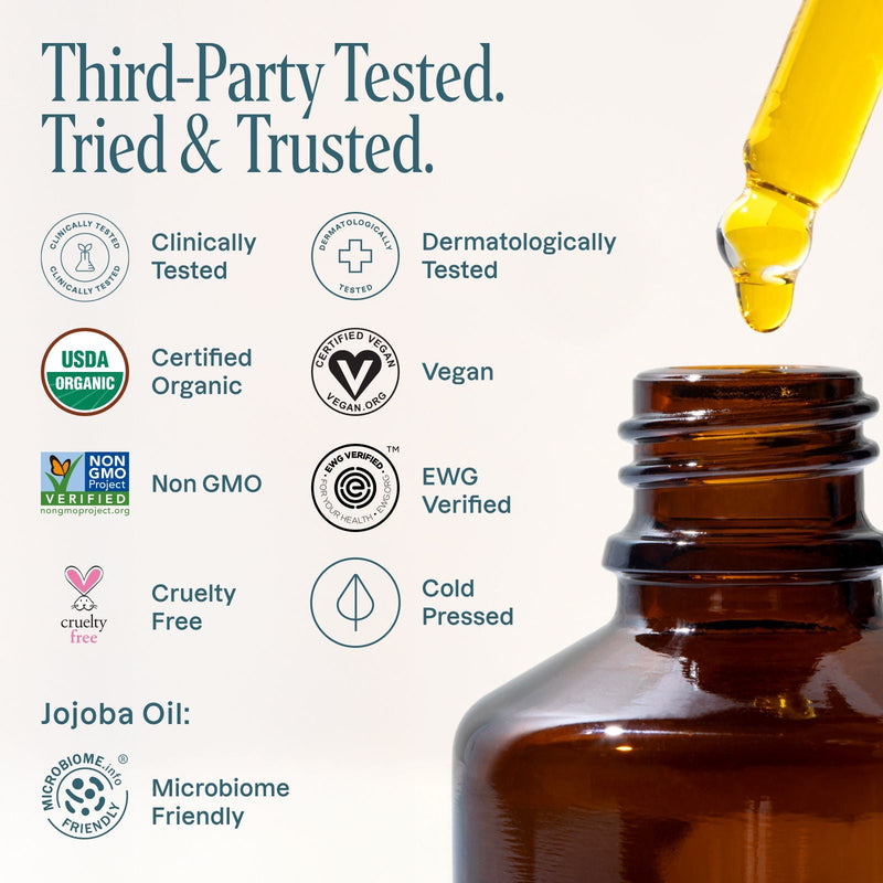 Jojoba & Castor Oil The Dynamic Duo - Cliganic Skin & Hair Oils