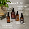 Jojoba, Rosehip, Squalane & Vitamin E Oils Radiant Skin Bundle - Cliganic Skin & Hair Oils