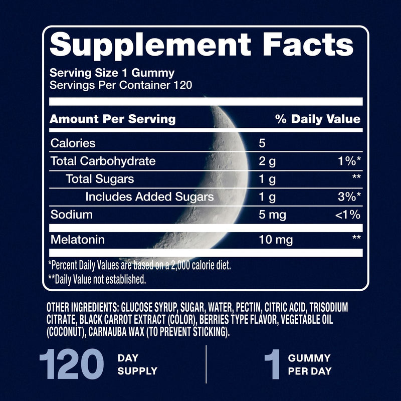 Melatonin Gummies - Cliganic Supplements