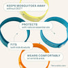 Microfiber Mosquito Repellent Bracelets - Cliganic Mosquito Repellents