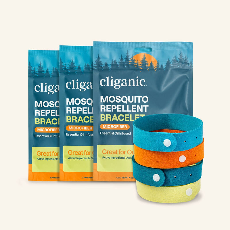 Microfiber Mosquito Repellent Bracelets - Cliganic Mosquito Repellents