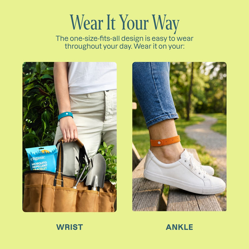 Microfiber Mosquito Repellent Bracelets - Cliganic Mosquito Repellents