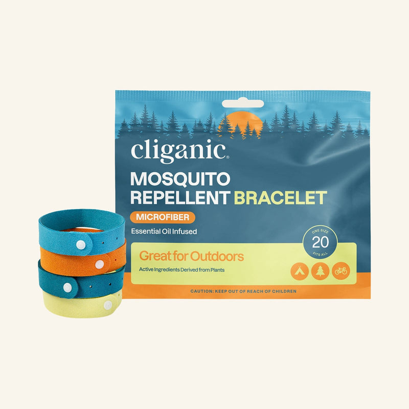 Microfiber Mosquito Repellent Bracelets - Cliganic Mosquito Repellents