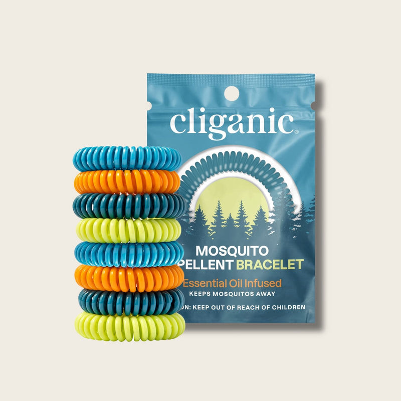 Mosquito Repellent Bracelets - Elastic - Cliganic Mosquito Repellents