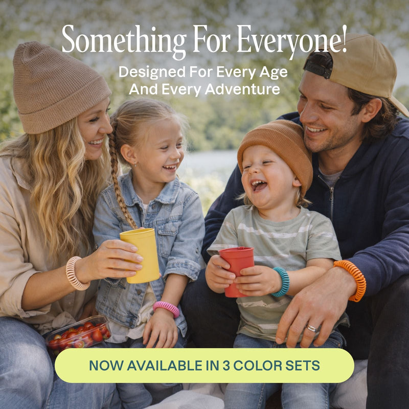Mosquito Repellent Bracelets, Neutral Colors - Cliganic Mosquito Repellents