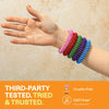 Mosquito Repellent Bracelets - Rainbow Colors - Cliganic Mosquito Repellents