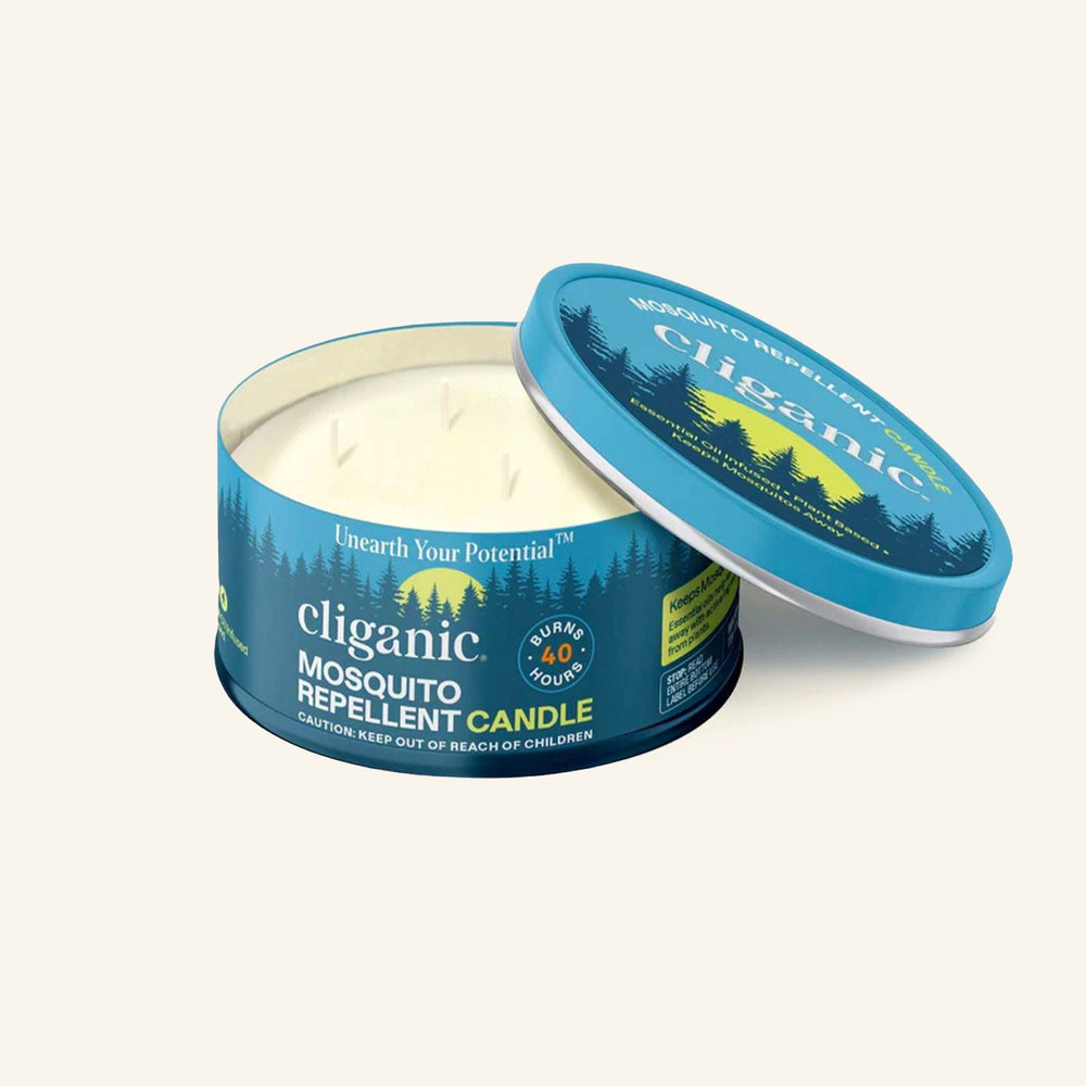 Mosquito Repellent Candle (Large 22 oz) - Cliganic Mosquito Repellents