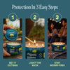Mosquito Repellent Candle - Cliganic Mosquito Repellents