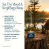Mosquito Repellent Candles (4oz) - Cliganic Mosquito Repellents
