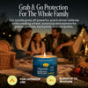 Mosquito Repellent Candles (4oz) - Cliganic Mosquito Repellents