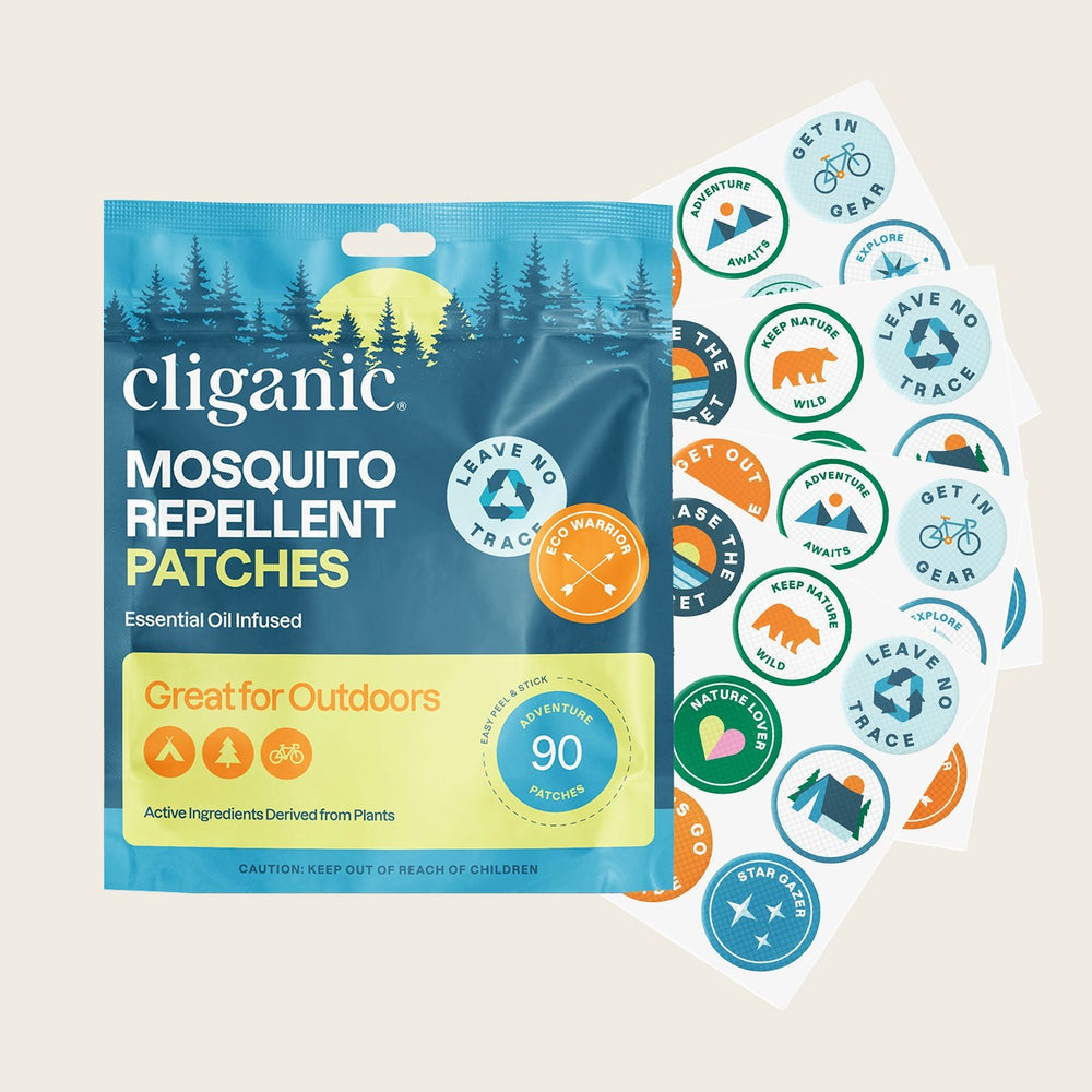 Mosquito Repellent Patches - Adventure - Cliganic Mosquito Repellents