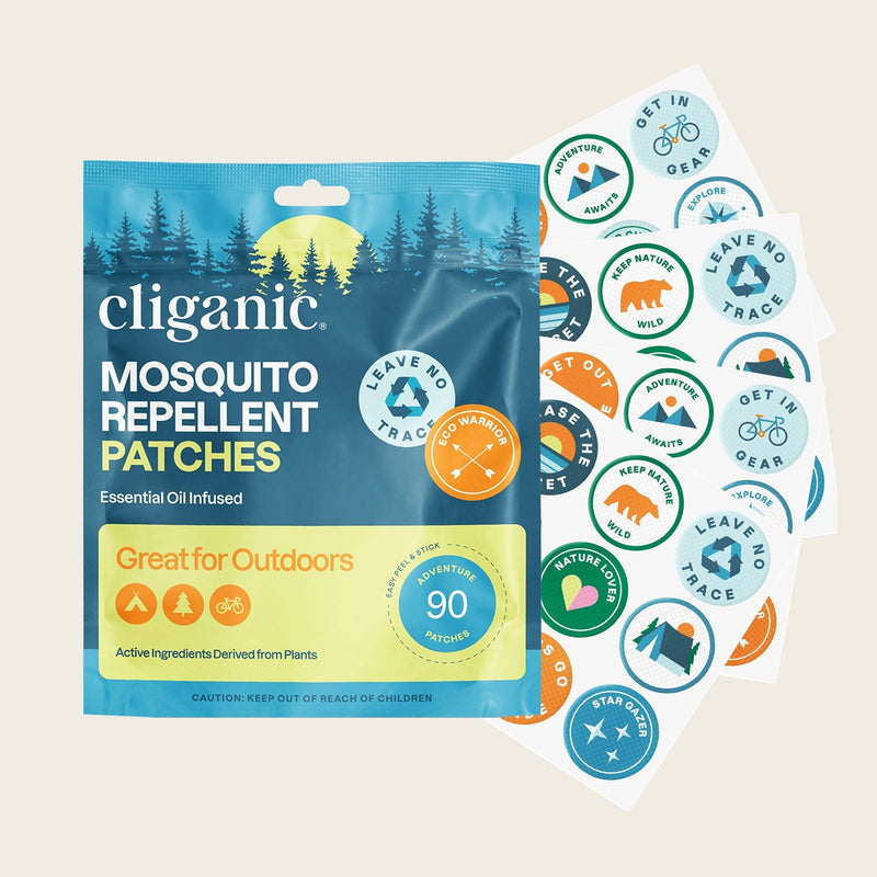 Mosquito Repellent Patches - Adventure - Cliganic Mosquito Repellents