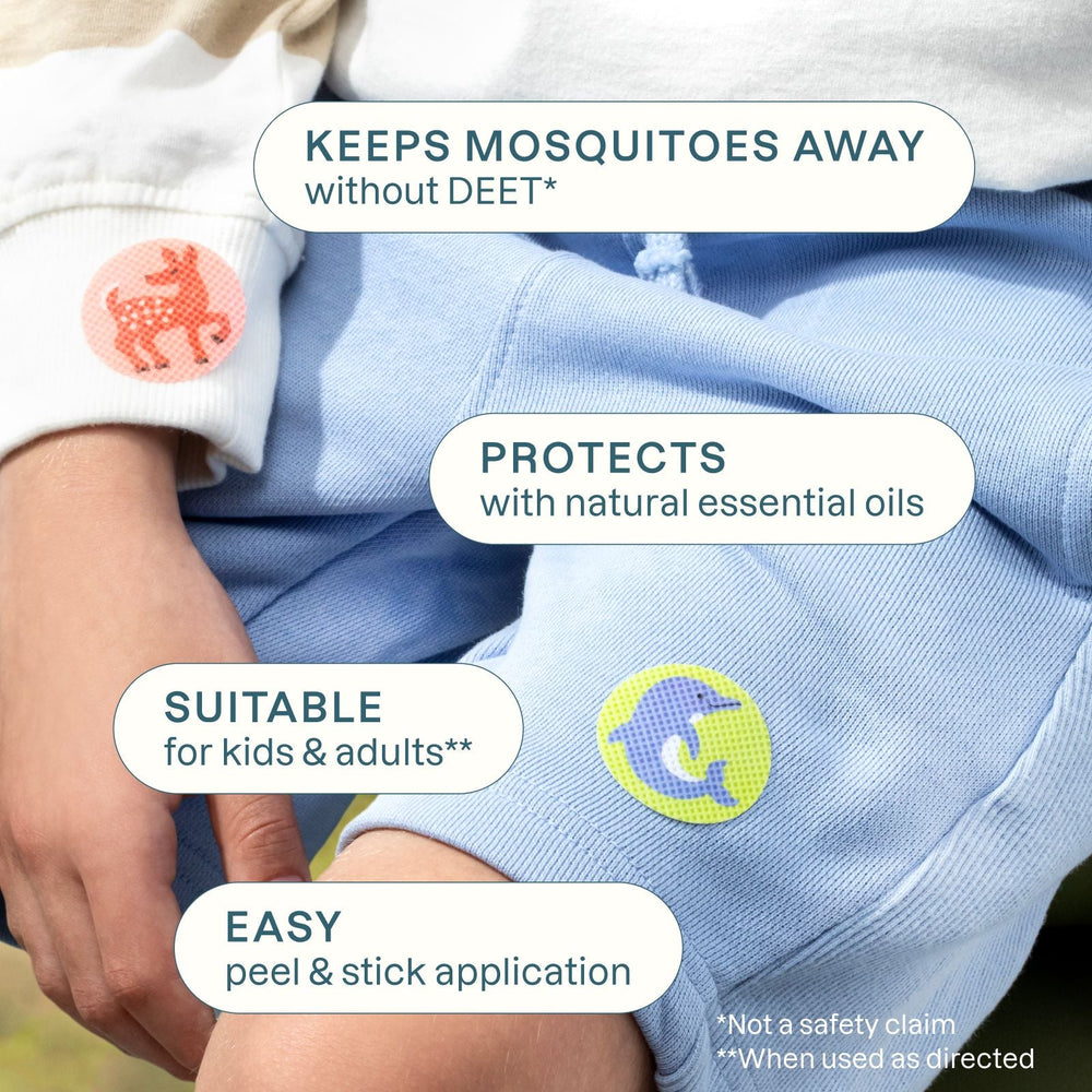 Mosquito Repellent Patches - Animal - Cliganic Mosquito Repellents