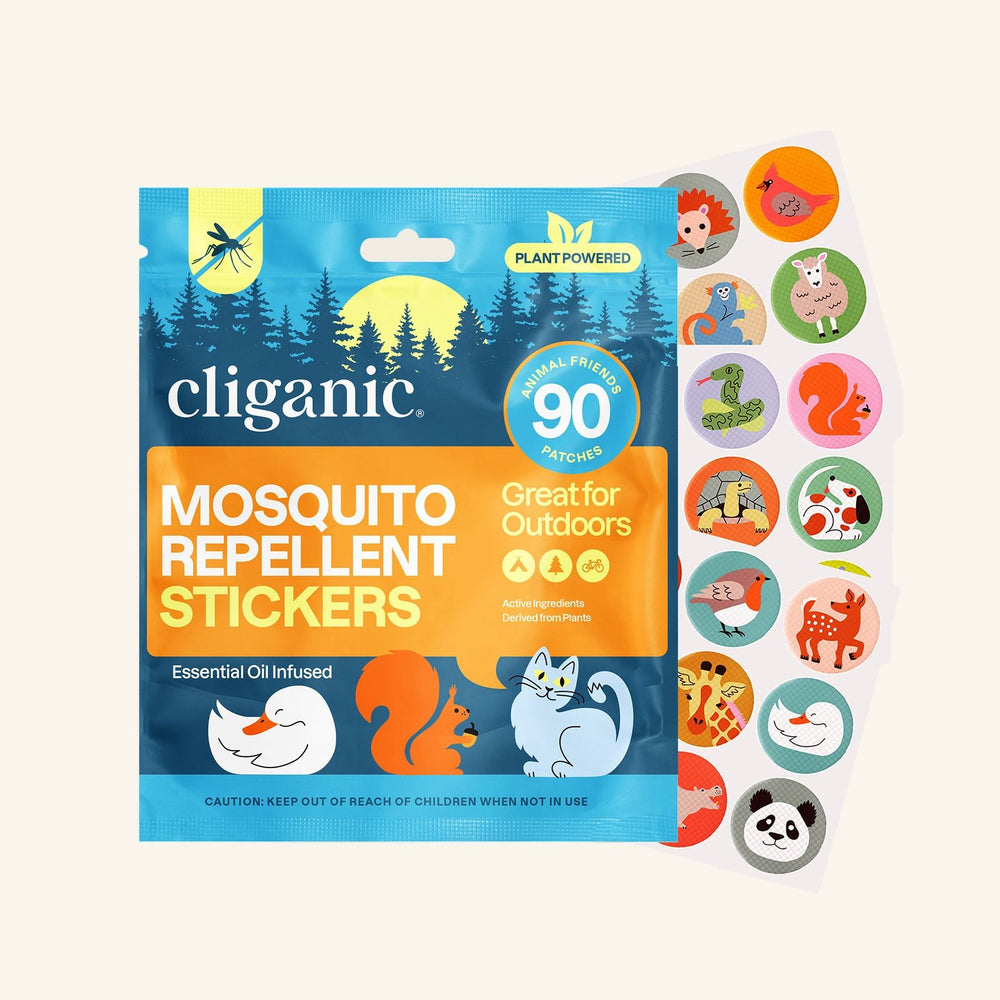 Mosquito Repellent Patches - Animal - Cliganic Mosquito Repellents