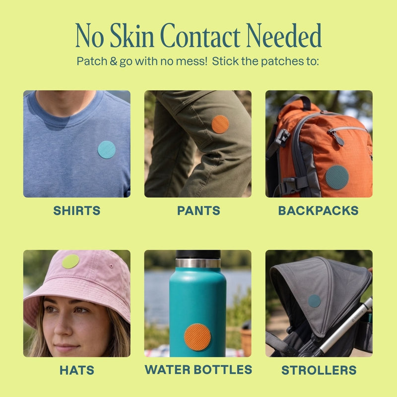 Mosquito Repellent Patches - Solid - Cliganic Mosquito Repellents