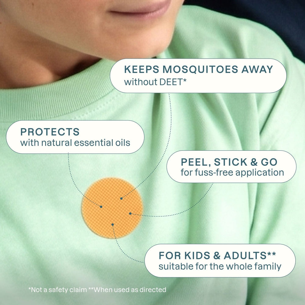 Mosquito Repellent Patches - Solid - Cliganic Mosquito Repellents