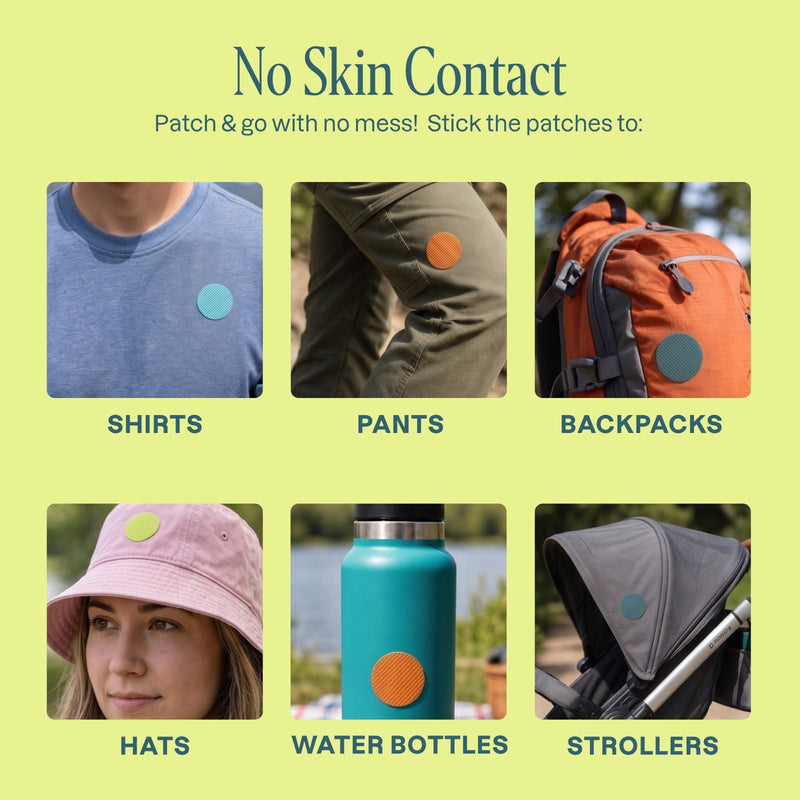 Mosquito Repellent Patches - Solid - Cliganic Mosquito Repellents