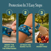 Mosquito Repellent Refillable Wristband & Pellets - Cliganic Mosquito Repellents