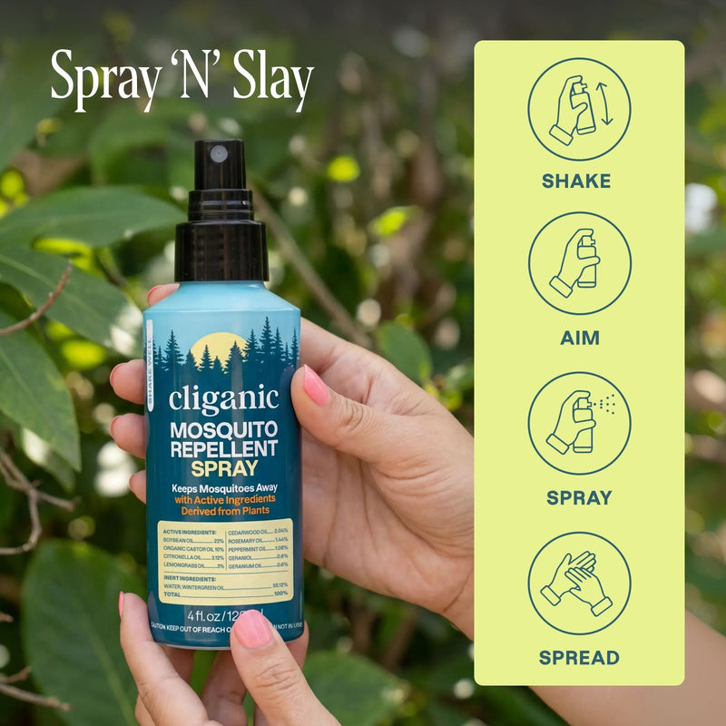Mosquito Repellent Spray - Cliganic
