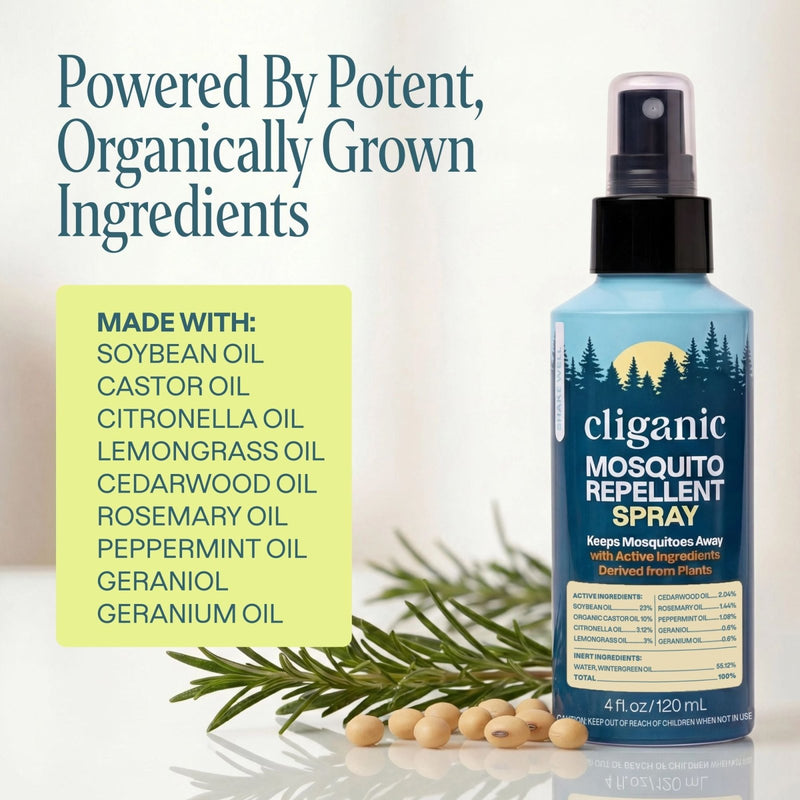 Mosquito Repellent Spray - Cliganic