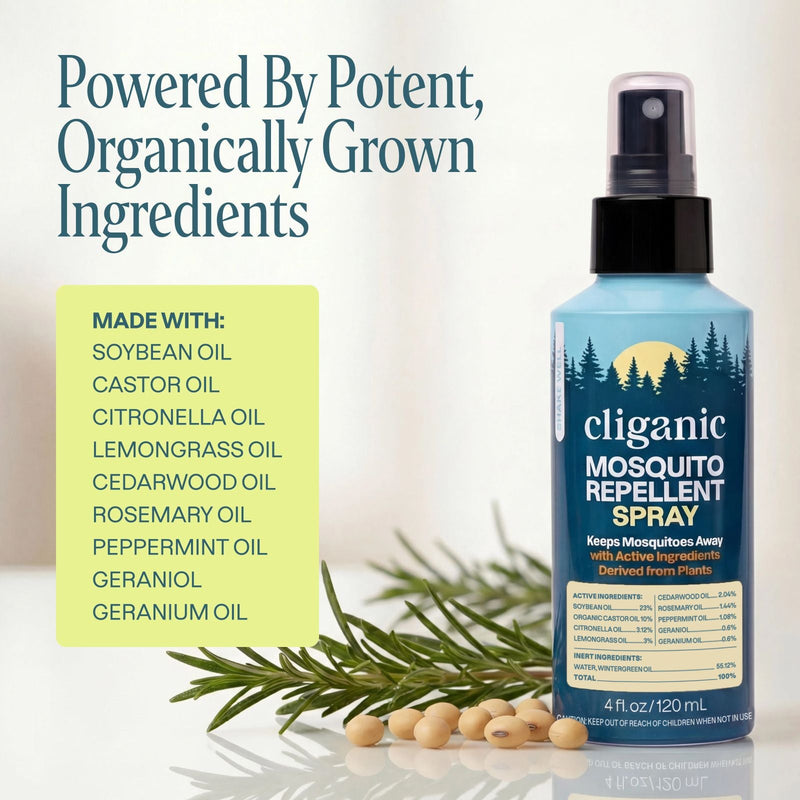 Mosquito Repellent Spray - Cliganic Mosquito Repellents