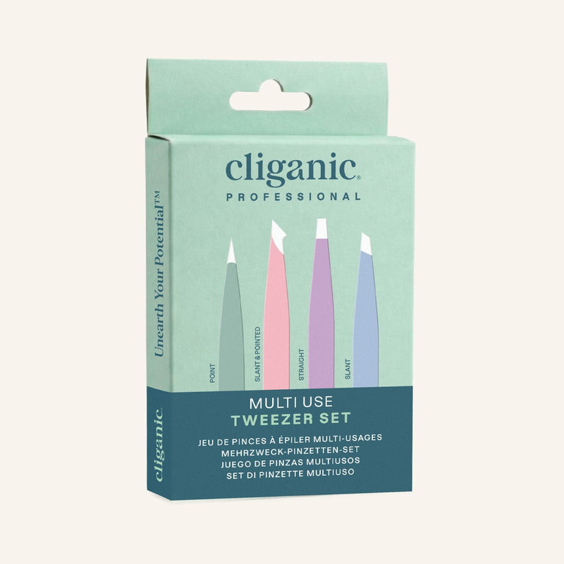 Multi-Use Tweezer Set - Assorted Colors - Cliganic