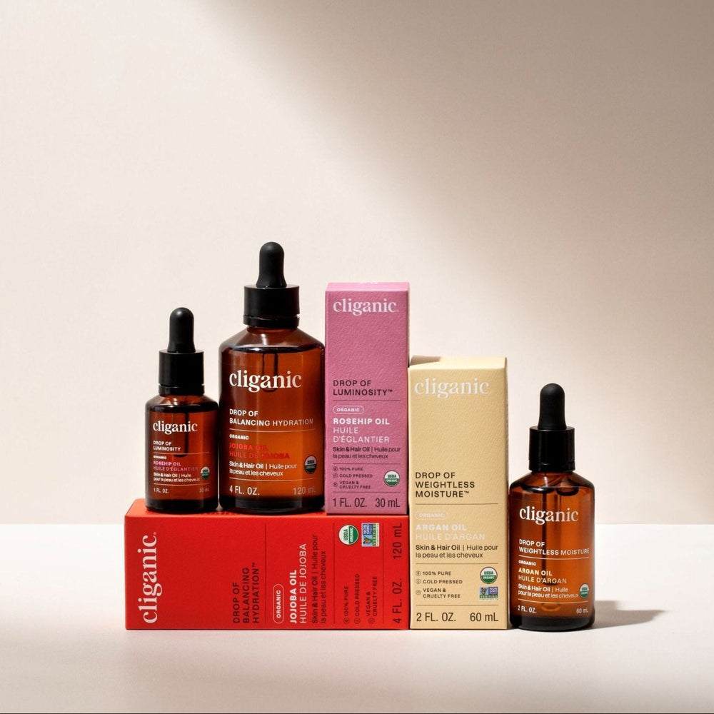 Nature’s Glow Trio - Cliganic Skin & Hair Oils