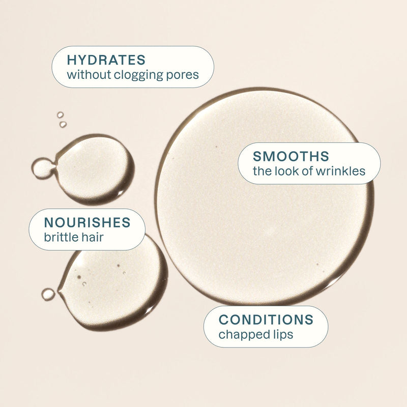 Non - GMO Squalane Oil - Cliganic Skin & Hair Oils