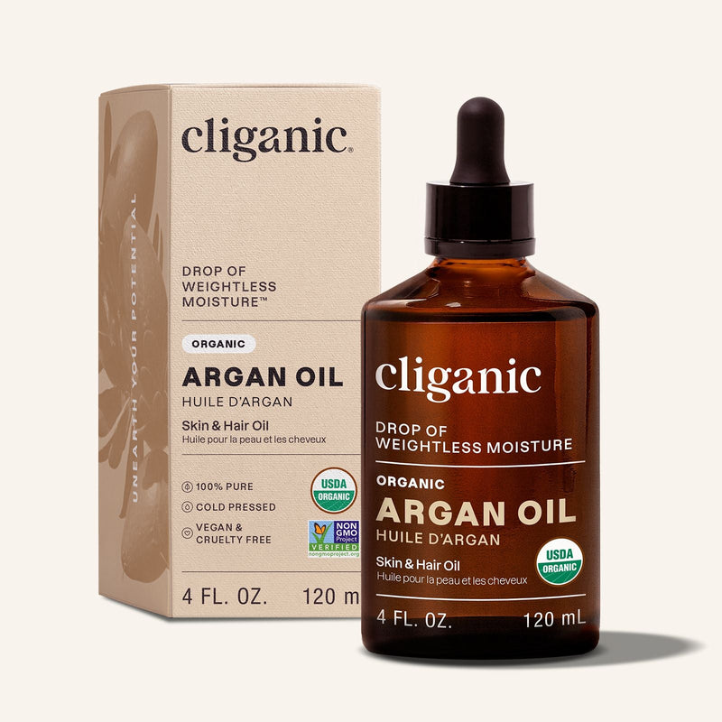 Organic Argan Oil - Cliganic Skin & Hair Oils