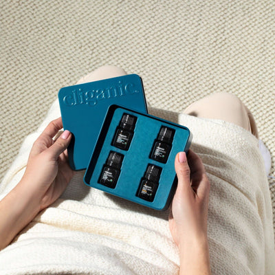 Organic Aromatherapy Set (Top 4 Essential Oils) - Cliganic Essential Oil Sets