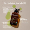 Organic Avocado Oil - Cliganic Skin & Hair Oils