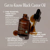 Organic Black Castor Oil - Cliganic