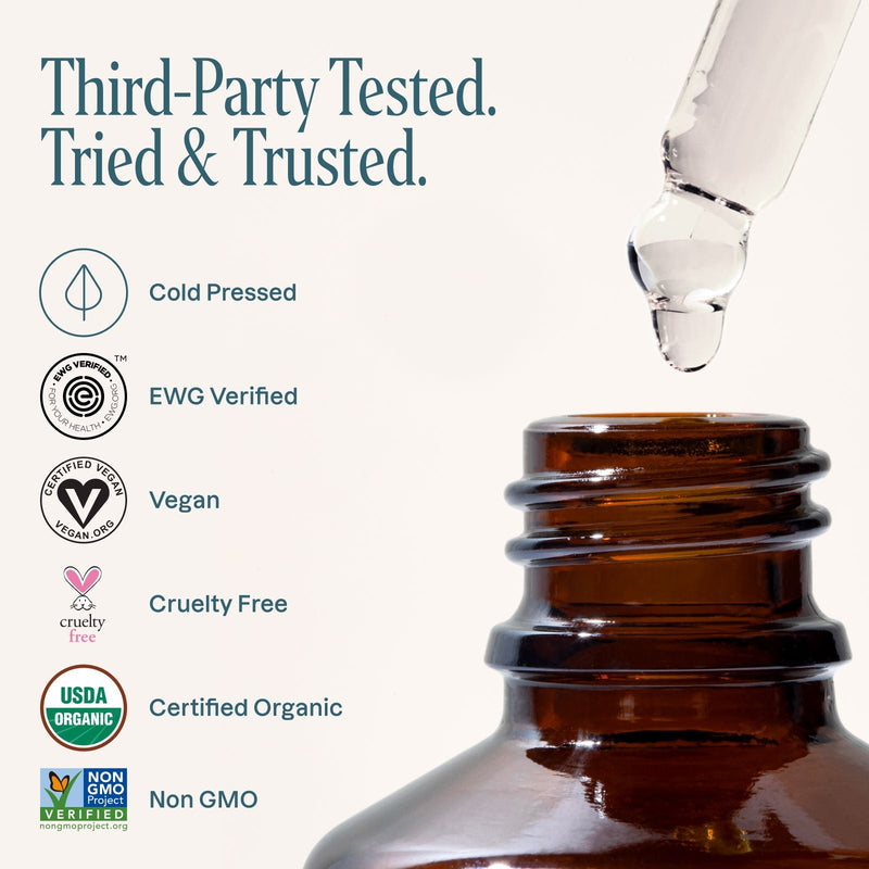 Organic Black Castor Oil - Cliganic