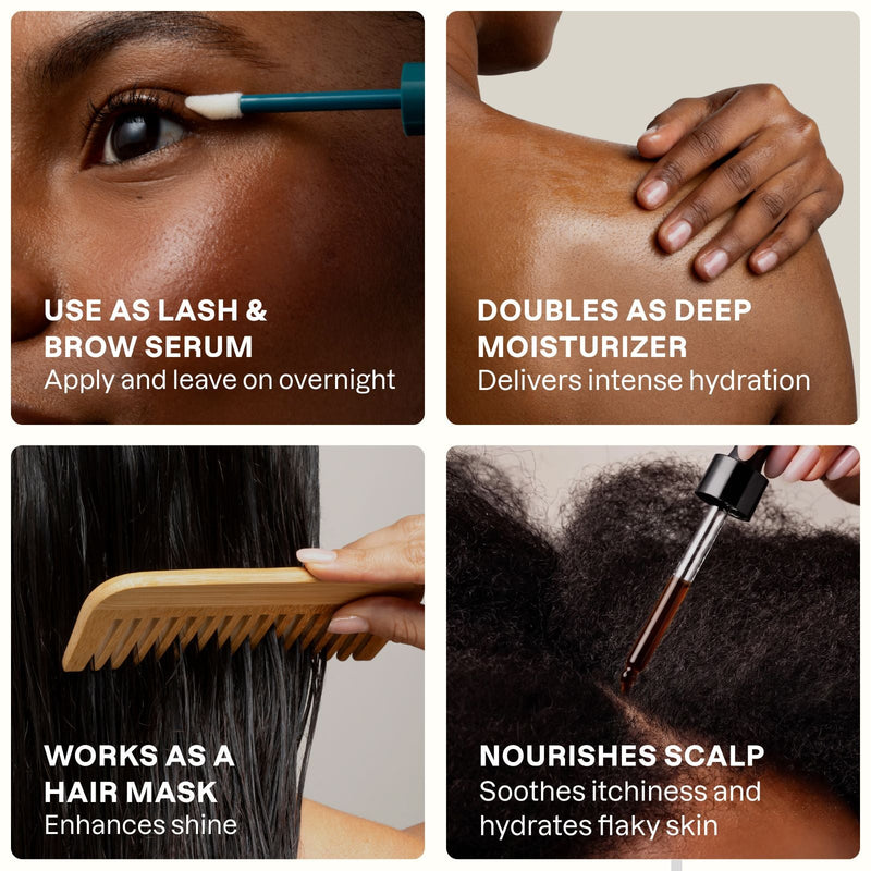 Organic Black Castor Oil - Cliganic